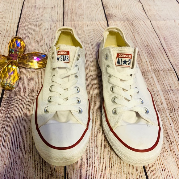 Converse Shoes - Converse All Star Unisex white sneakers Men’s 5 W7